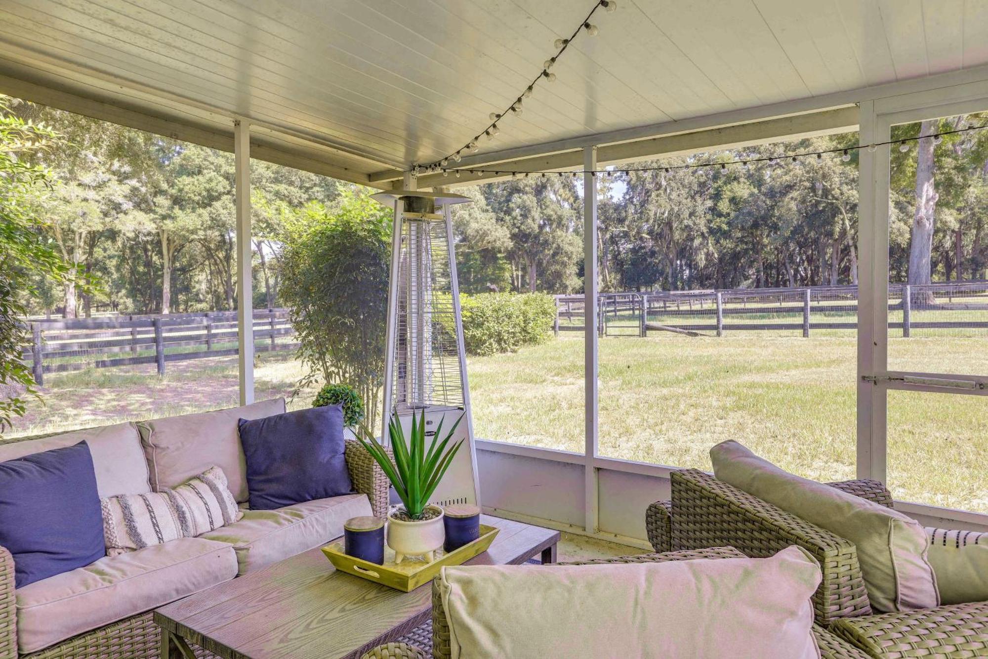 Retreat, 2 Mi To World Equestrian Center! Casa de férias Ocala